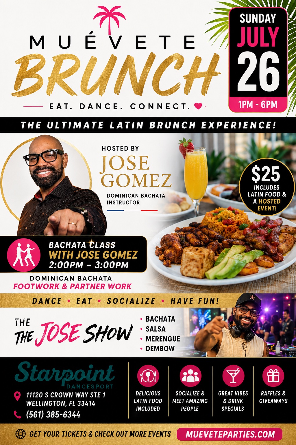 Muévete Brunch — flyer